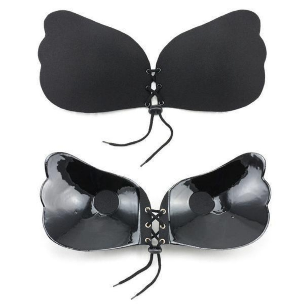 Invisible Self Adhesive Bra Push Up Strapless B - Picture 2 of 3